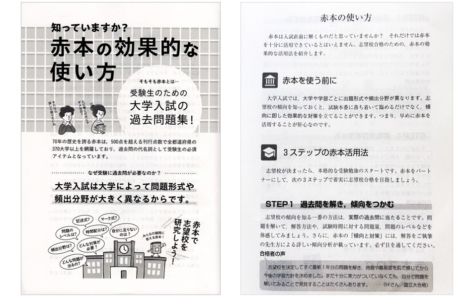 写真】最新版の「京都大学」の赤本と、初期の赤本 | 朝日新聞Think